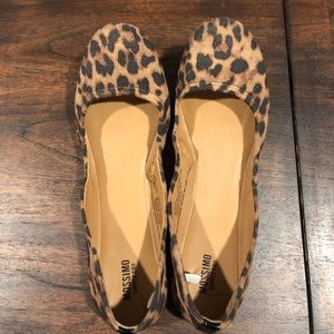 BNWOT leopard flats